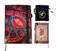 Power Beast Dungeon Taccuino del Drago + Borsa porta Dadi, Libro Dungeons and Dragons, Dungeon Master, Compendio, Diario, Grimorio, Libro della Magia, D&D, DND, Dragon, RPG.