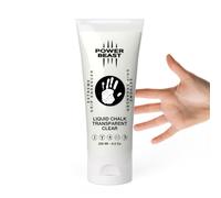 POWER BEAST Magnesite Liquida Trasparente, Climbing Chalk Clear, Liquid Chalk, Gesso Liquido Pulito, CrossTrain Grip, Calisthenics, Sollevamento Pesi, Arrampicata, PoleDance (200ML)