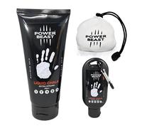 Power Beast Pack Magnesite Liquido 200Ml+50Ml+60Gr, Magnesite Esfera Riutilizzab