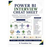 Power BI Interview Cheat Sheet: Rapid Revision, Visual Learning, DAX, Data Modeling, Power Query, Power BI Service & Technical Interview Questions