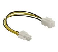 Power cable P4 male/female 0,15 m, Cavo di prolunga 0,15 m, Maschio, Femmina