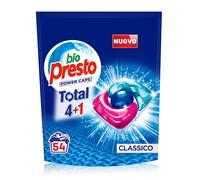 Power Caps Classico Detersivo Lavatrice Predosato In Capsule 54 unità Blu