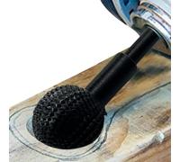 Power Carving Tools - Spherical Rotary Burr Angle Grinder Head | Wood