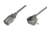 Digitus AK-440100-025-S Cavo di rete Alimentazione 2.50 m Nero