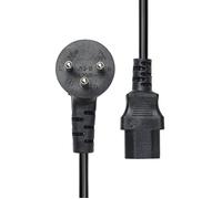 Power Cord Israel to C13 2M - Black - Warranty: 360M NEW