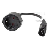 Power Cord Lanberg C14/Schuko Cee7 Black NUOVO
