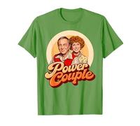 Power Couple! Funny The Ropers Romp Vintage Three's Company Maglietta