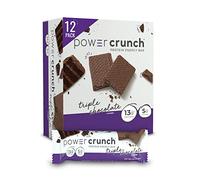 Power Crunch Protein Energy Bar, Triple Chocolate 12 ea, Triple Chocolate, 12 per Box