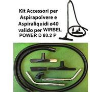 POWER D 80.2 P KIT tubo flessibile e Accessori per Aspirapolvere e Aspiraliquidi