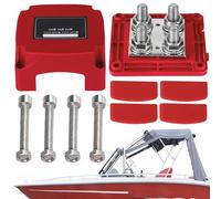 Power Distribution Block, 48V Bus Bar, RV Negative Connector, Heavy-Duty Electronics Accessory, Sturdy Design, Ideal for Hobbyists, Technicians, Electricians, Industrial Vehicles