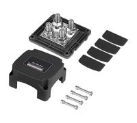 Power Distribution Block, 48V Bus Bar, RV Negative Connector, Heavy-Duty Electronics Accessory, Sturdy Design, Ideal for Hobbyists, Technicians, Electricians, Industrial Vehicles