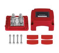 Power Distribution Block, 48V Bus Bar RV, Negative Power Terminal Block, Heavy-Duty Electrical Connector, Compact Junction Blocks for Electronics, Vehicle, Hobby, Technician, Industrial Powers Routing