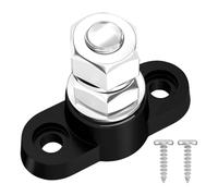 Power Distribution Block, Power Stud Battery Junction Post, Insulated Terminal Stud for Auto, Boat, Marine, Solar System, Positive and Negative Connections