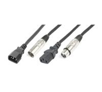 Power Dynamics CX09-15 Light Combi Cable IEC