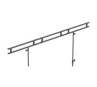 Power Dynamics DB3L Lightbridge - Traversa per Stand DJ DB3, Regolabile in Altezza da 1,57-2,70 m, 4 Morsetti per Stand, 20 Punti di Fissaggio per Effetti Luce, Compresa Borsa Trasporto.