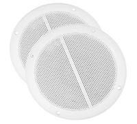 Power Dynamics MS50 Set di altoparlanti impermeabili | Grado di protezione: IPX5 | 80 watt max. | 25 watt RMS | 5,25" woofer | 2" tweeter | bianco