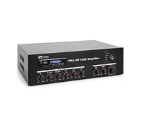 Power Dynamics PBA120 100V Amplificador 120W USB/SD MP3 Bluetooth