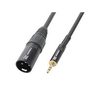 Power dynamics - PD connex - Signal Cable 0,5m XLR(male) - 3.5 Jack(stereo)