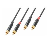 Power dynamics - PD connex - Signal Cable 2 x RCA Male - 2 x RCA Male 6,0m