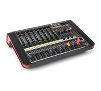 Power Dynamics PDM-M804A 8 Ingressi Micro Processore Multi FX 24-Bit USB-Player