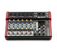 Power Dynamics PDM-Y801 - Mixer audio a 8 canali di alta qualità, Bluetooth, 48 V Phantom Power, Soundboard PC, USB MP3, registrazioni, 99 effetti DSP, 24 bit, 48 kHz, jack XLRY