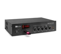 Power Dynamics Amplificatore audio PDM25 100 Watt Max Ibrido 4-16 Ohm Bluetooth Radio FM USB
