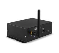 Power Dynamics PDX40 - Adattatore Bluetooth stereo, ricevitore audio wireless per impianto stereo, tecnologia BT 5.0, portata 30 m, uscita XLR a 3 poli, 6,3 jack In, ricevitore Bluetooth, colore: Nero