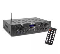 AMPLIFICATORE AUDIO FILODIFFUSIONE 400 WATT REGOLAZIONI VOLUME 4 ZONE SEPARATE