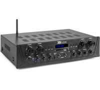 AMPLIFICATORE AUDIO FILODIFFUSIONE 400 WATT REGOLAZIONI VOLUME 4 ZONE SEPARATE