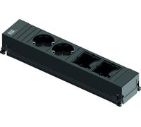 POWER FRAME 2xSchuko/2xCustom NEW