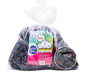 POWER FÜLL | 5 kg di cotone di riempimento grigio | stabile ovatta di riempimento per cuscini, seduta e tappetini da yoga | materiale di riempimento | ovatta per bricolage (5)