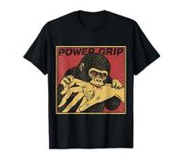 Power Grip Baby Gorilla Stile Fumetto Maglietta
