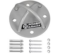 POWER GUIDANCE Hook - Gancio da parete per ancoraggio al soffitto, per cinghie di sospensione, anelli da ginnastica, yoga e amaca, resistenza e battaglia (Argento (1 pezzi))