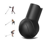 POWER GUIDANCE Landmine Attachment for Barbell - Attachment for Landmine per bar Olympic da 2 pollici, for Home Gym Strength Training, Barbell Attachment Rowing Platform Landmine T-Bar Rowing (nero)