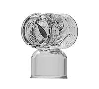 Power Hummer Male Testa massaggiante Transparent Ø 4,5 6 cm
