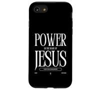 Power In The Name Of Jesus More Than Conquerors Fear Nothing Custodia per iPhone SE (2020) / 7/8