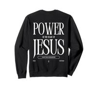Power in The Name of Jesus More Than Conquerors Fear Nothing Felpa