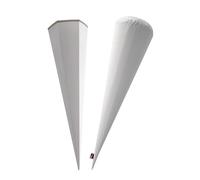 POWER INN Cuscino per la scuola + rotoli di cartone abbinati, cuscino interno per sacchetto di zucchero per l'inizio della scuola, bianco, 85
