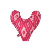 POWER INN Cuscino per petto Hope, circa 32 x 34 cm, per alleviare il dolore dopo mastectomia, morbido cuscino per avambraccio o ascelle, 100% cotone (rosso)