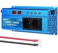 Power Inverter 1500W 3000W Onda Sinusoidale Pura Convertitore DC 12V a AC 220V 2