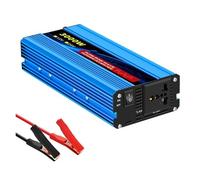 Power Inverter 1600W/2200W/3000W/4000W DC 12V/24V A AC 220V 50hz Per Inverter A Onda Sinusoidale Pura Adattatore Per Caricabatterie Presa Universale Invertitore(12V 3000W 220V)
