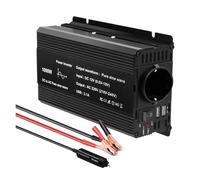 Power Inverter Convertitore Adattatore Inverter Potenza Per Doppia USB 31 A UE/onda Sinusoidale Pura Universale 1000 W 1500 W 2200 W 2600 W CC 12 V A CA 220 V(1000W 50Hz EU)