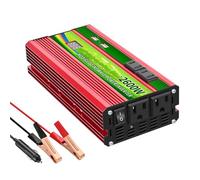Power inverter Convertitore Di Potenza Di Picco Inverter Universale AC 110v DC 12v24v 1600W 2600W 3000W Caricatore Automatico Portatile Migliorato Invertitore di Tensione(12V24V 2600W110V60HZ)