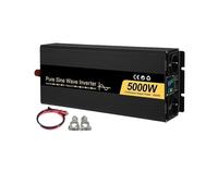 Power Inverter Convertitore Di Tensione Inverter A Onda Sinusoidale Pura 4000W 5000W 6000W Doppia Presa UE CC 12V 24V 48V A CA 110V 220V 50Hz 60Hz(48V,220V 50Hz,5000W (Rated 2500W))