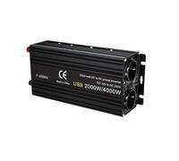 Power Inverter Convertitore Di Tensione Inverter Da 500 W A 4000 W, Doppia Presa USB Universale/UE, Adattatore Per Batteria, Inverter Di Potenza, Accessori Per Auto(2600W LED)