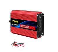 Power Inverter Convertitore Potenza Auto Da 12V/24V A CA 110V 60 Hz Con Display A LED Inverter A Onda Sinusoidale Pura Convertitore Portatile Tensione Da 1600W A 8000W Invertitore(12V 110V 3500W 60HZ)