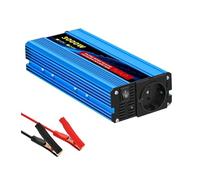 Power Inverter Convertitore Potenza Inverter 1600W/2200W/3000W/4000W DC 12V/24V A AC 220V 50hz Adattatore Convertitore Caricabatteria Presa UE A Onda Sinusoidale Pura Invertitore(12V 3000W EU)