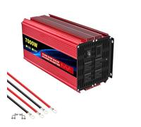 Power Inverter Convertitore Potenza Per Auto 1600w-10000W Convertitore Tensione Portatile Con Display A LED Inverter A Onda Sinusoidale Pura 12V/24V A CA 110V 60Hz Invertitore(12V 110V 7000W 60HZ)