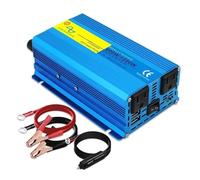 Power Inverter Convertitore Tensione Inverter A Onda Sinusoidale Pura Da 600 W/1200 W CC 12 V A CA 100 V 110 V 50 Hz/60 Hz Presa Accendisigari Auto Presa USA Convertitore(50Hz)