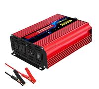 Power inverter Inverter A Onda Sinoidale Pura 1000W-4000W DC 12V/24V A AC 110V 60hz Inverter Di Potenza Adattatore Convertitore Caricabatterie Presa(12V 4000W 110V)
